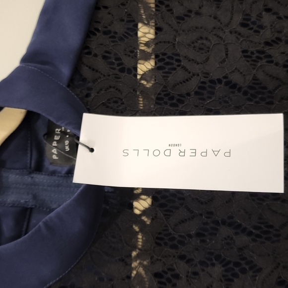 Paper Dolls High Neck Pencil Dress Size US 6 - Picture 4 of 7